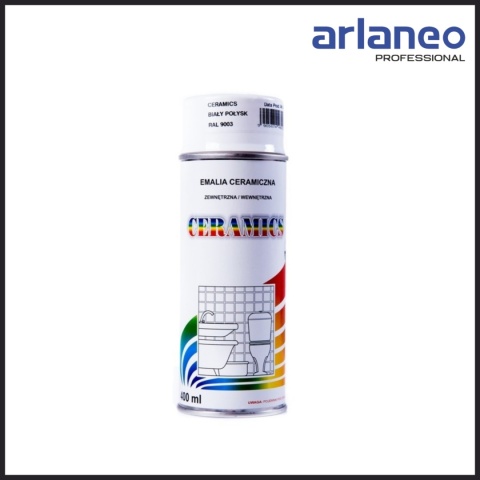 SPRAY 400ML CERAMICZNY BIAŁY UN SPRAY 400ML CERAMICZNY BIAŁY UN