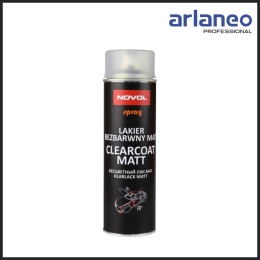 SPRAY LAKIER BEZBARWNY MATOWY 500 ML NOVOL