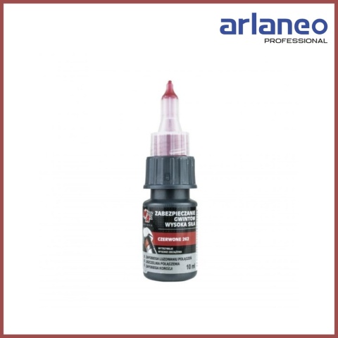 Środek do zabezpieczania gwintów czerwony 10ml trwały Moje Auto – trwałe i mocne połączenia