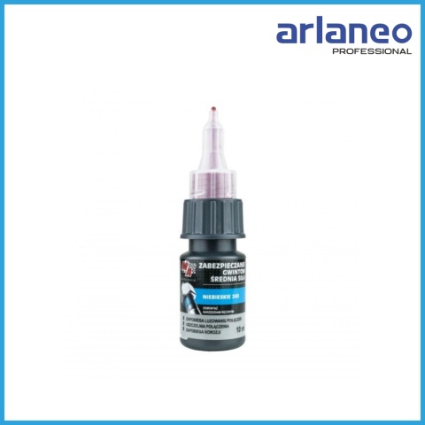 Środek do zabezpieczania gwintów NIEBIESKI 10ml | Średnia siła | Demontowalny | Moje Auto