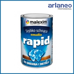 SZYBKO SCHNĄCA EMALIA ALKIDOWA RAPID BIAŁY MAT 0.7L MALEXIM