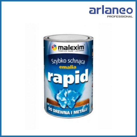 SZYBKO SCHNĄCA EMALIA ALKIDOWA RAPID CZEKOLADA 8017 0.7L MALEXIM