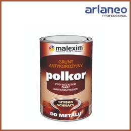 SZYBKOSCHNĄCY ANTYKOROZYJNY GRUNT POLKOR CZARNY 5L MALEXIM