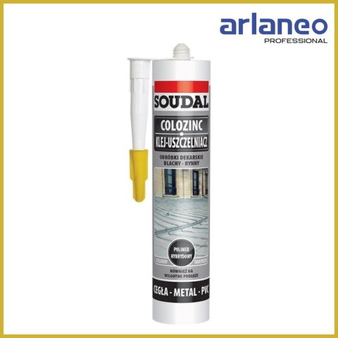 USZCZELNIACZ DO BLACH BEZBARWNY COLOZINC 290ML SOUDAL USZCZELNIACZ DO BLACH BEZBARWNY COLOZINC 290ML SOUDAL