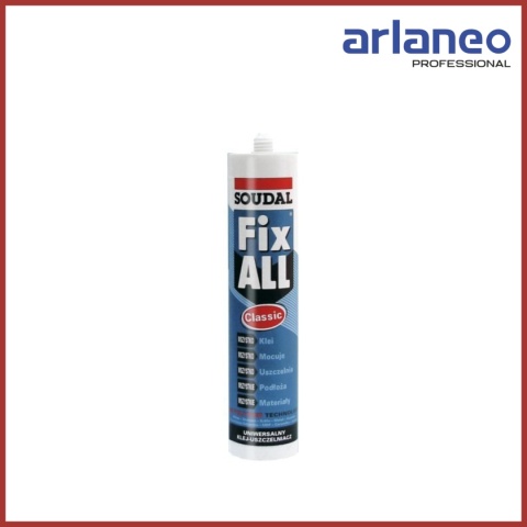 USZCZELNIACZ HYBRYDOWY FIX ALL CRYSTAL 290ML BEZBARWNY SOUDAL