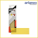 WKŁADY KLEJOWE YATO 11,2x200MM 5 SZT. ŻÓŁTE | DO DREWNA, PVC, TKANIN