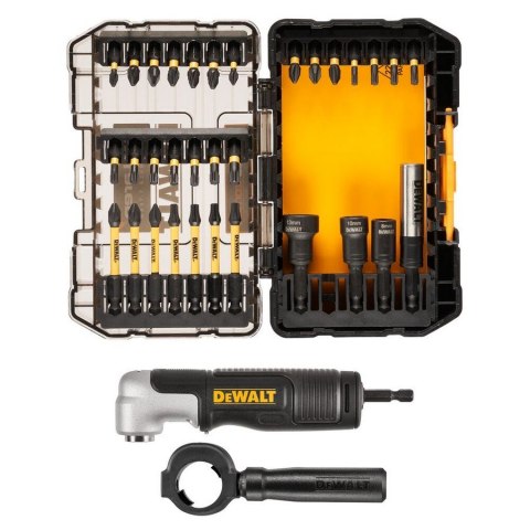 ZESTAW BITÓW Z UCHWYTEM KĄTOWYM MCLAREN 35 EL. DEWALT ZESTAW BITÓW Z UCHWYTEM KĄTOWYM MCLAREN 35 EL. DEWALT