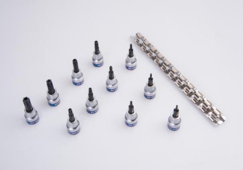 KPL.NASADEK TORX Z OTWOREM 3/8'' 11CZĘŚCI T8-T50 SZYNA KING TONY KPL.NASADEK TORX Z OTWOREM 3/8'' 11CZĘŚCI T8-T50 SZYNA KING TONY