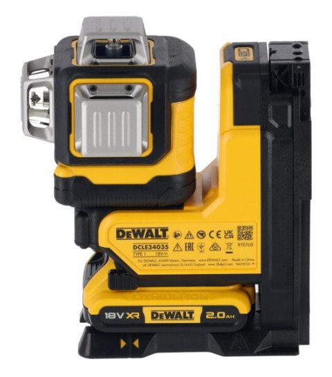 LASER WIELOLINIOWY 3*360 ZIELONY 18V 1*2.0AH DEWALT LASER WIELOLINIOWY 3*360 ZIELONY 18V 1*2.0AH DEWALT