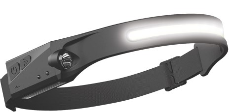 LATARKA CZOŁOWA LED AKU COB+XPE+SENSOR UN LATARKA CZOŁOWA LED AKU COB+XPE+SENSOR UN