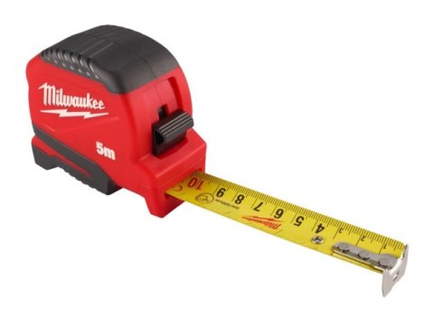 MIARA STALOWA ZWIJANA COMPACT 5M MILWAUKEE MIARA STALOWA ZWIJANA COMPACT 5M MILWAUKEE