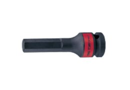 NASADKA UDAR. 1/2' Z KOŃCÓWKĄ HEX 1/2' X 80MM KING TONY