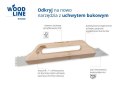 PACA NIERDZEWNA GŁADKA 130*480 ZĄB 6*6 WOOD LINE KUBALA