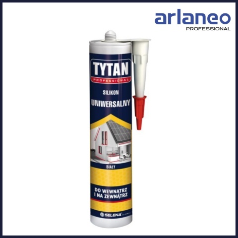 SILIKON UNIWERSALNY TYTAN 280ML CZARNY