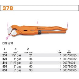 SZCZYPCE DO RUR 250MM BETA