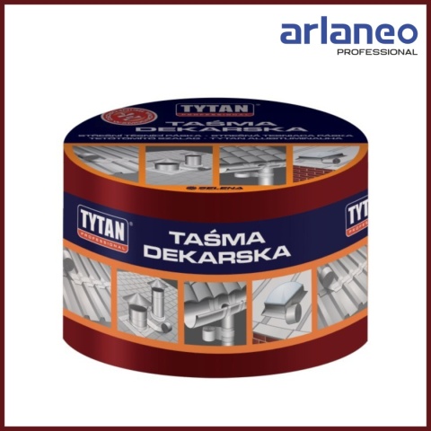 TAŚMA USZCZELNIAJĄCA DEKARSKA 15CM*10MB CZERWONY/CEGLASTY TYTAN TAŚMA USZCZELNIAJĄCA DEKARSKA 15CM*10MB CZERWONY/CEGLASTY TYTAN