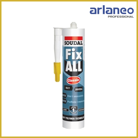 USZCZELNIACZ HYBRYDOWY FIX ALL FLEXI 290ML BIAŁY