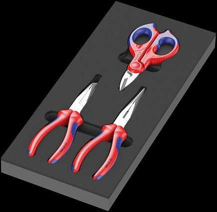 WKŁADKA PIANKOWA 9781 ZE SZCZYPCAMI SET 2 3CZ WERA