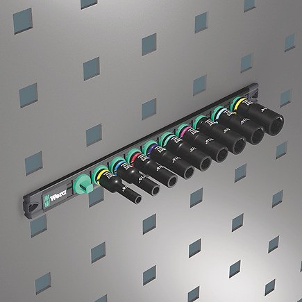 ZES. KLUCZY NASADOWYCH UDAR, 3/8'' 9 CZĘŚ.LISTWA MAGNETYCZN WERA ZES. KLUCZY NASADOWYCH UDAR, 3/8'' 9 CZĘŚ.LISTWA MAGNETYCZN WERA