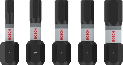 ZESTAW BITÓW IMBUSOWYCH PRO H IMPACT 5SZT BOSCH