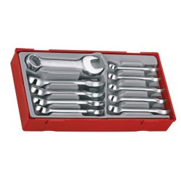 ZESTAW KLUCZY PŁASKO-OCZKOWYCH TT6010M 10-19MM TENG TOOLS