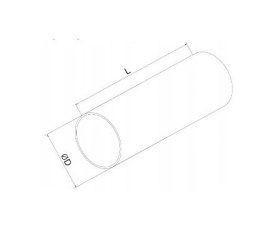 KANAŁ OKRĄGŁY 150MM 0.5MB AIR ROXY