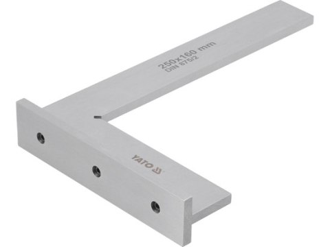 KĄTOWNIK ŚLUSARSKI ZE STOPKĄ 250*160MM YATO
