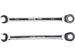 KLUCZ PŁASKO-OCZKOWY Z GRZECHOTKĄ 8MM YATO