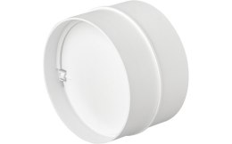 ŁĄCZNIK KANAŁU OKRĄGŁEGO Z ZAWOREM ZWROTNYM 100MM AIR ROXY