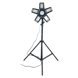 LAMPA WARSZTATOWA SKŁADANA RIGEL LED 5-SKRZDŁOWA 55W +STATYW VIRONE
