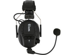 NAUSZNIKI PRZECIWHAŁASOWE AKTYWNE ELEKTRONICZNE Z BLUETOOTH YATO