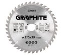 TARCZA DO PILARKI WIDIOWA 210*30MM, 40 ZĘBÓW GRAPHITE