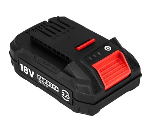ZESTAW ENERGY+ AKUMULATOR 2AH Z ŁADOWARKĄ GRAPHITE ZESTAW ENERGY+ AKUMULATOR 2AH Z ŁADOWARKĄ GRAPHITE