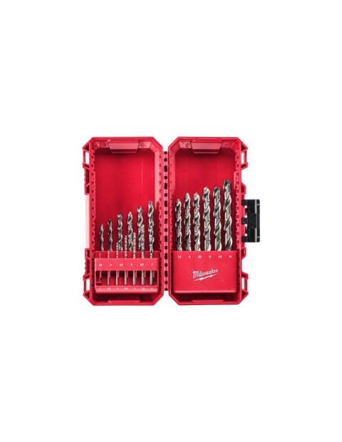 ZESTAW WIERTEŁ DO METALU THUNDERWEB HSS-G 19 SZT. MILWAUKEE