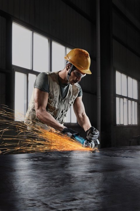 SZLIFIERKA KĄTOWA 125MM GWS 9-125 S + TARCZA MULTI WHEEL BOSCH