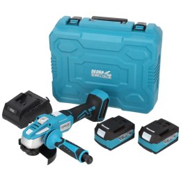SZLIFIERKA KĄTOWA AKUMULATOROWA 18V 2*4.0AH SAS+ DEDRA