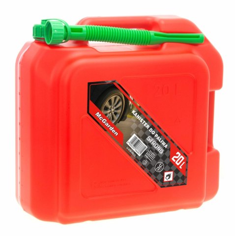 KANISTER PLASTIK STRONG NA BENZYNĘ 20L MC GARDEN