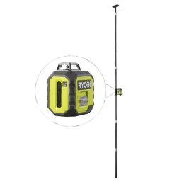 LASER KRZYŻOWY ZIELONA WIĄZKA 360 + TYCZKA RB360GLL-K RYOBI