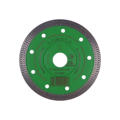 TARCZA DIAMENTOWA DO CERAMIKI LAMBDA 125MM IN CORPORE