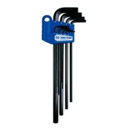 ZESTAW IMBUSÓW HEX EXTRA DŁUGIE 2-10MM. 8SZT. KING TONY