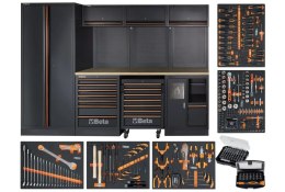 ZESTAW MEBLI WARSZTATOWYCH C45PRO2.0X/268UT+268 NARZĘDZI MDF BETA