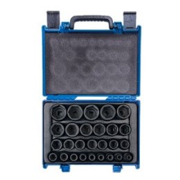 ZESTAW NASADEK UDAROWYCH 1/2'' 27CZ KRÓTKIE 8-36MM 6-KĄT KING TONY