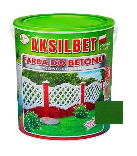 AKSILBET FARBA DO BETONU ZIELONY GN 1L AKSILBET FARBA DO BETONU ZIELONY GN 1L