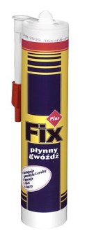 KLEJ PŁYNNY GWÓŹDŹ TYTAN PLUS FIX 400G – MOCNY, DO PANELI, DREWNA, PVC, STYROPIANU