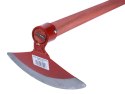 MOTYKA PÓŁKSIĘŻYC MAŁA OPRAWNA 180MM STAL HARTOWANA Z TRZONKIEM
