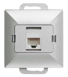 PERŁA GNIAZDO KOMPUTEROWE RJ45 KOMPUTEROWE POJEDYŃCZE 6 SREB ABEX