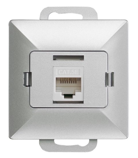 PERŁA GNIAZDO KOMPUTEROWE RJ45 KOMPUTEROWE POJEDYŃCZE 6 SREB ABEX