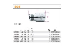 NASADKA DO KOŃCÓWEK WKRĘTAKOWYCH 1/4''Z GNIAZDEM 3/8'' BETA