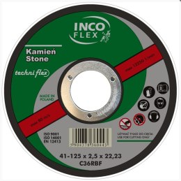 TARCZA PŁASKA 98C T1A 125*2.5*22 TECHNIFLEX