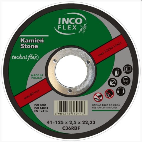 TARCZA PŁASKA 98C T1A 400*4.0*32 TECHNIFLEX